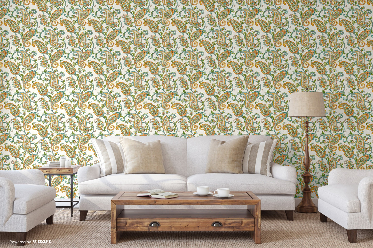 TROPICANO | Shawl Pattern Wallpaper