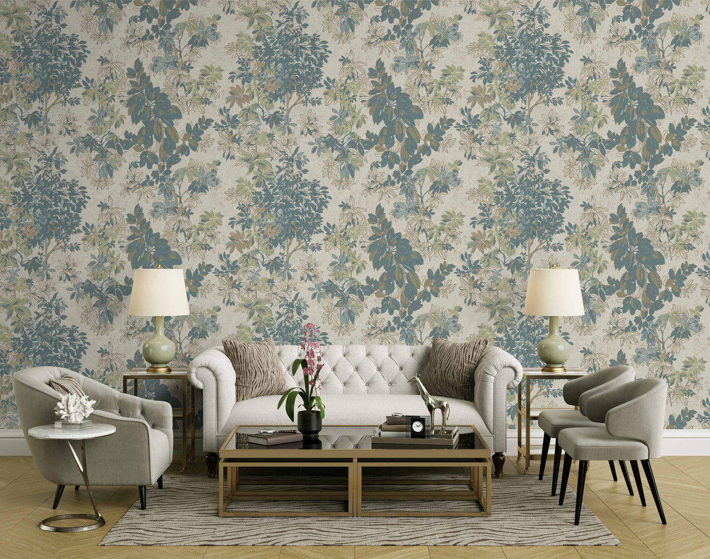 TROPICANO| Leaf Pattern Wallpaper That Will Make Your Rooms Look Stylish and Simple